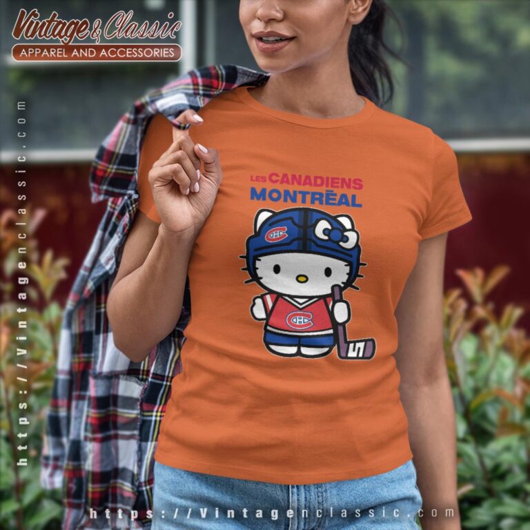 Montreal Canadiens Hello Kitty Shirt Women T shirt Montreal Canadiens Hello Kitty Shirt Women T shirt