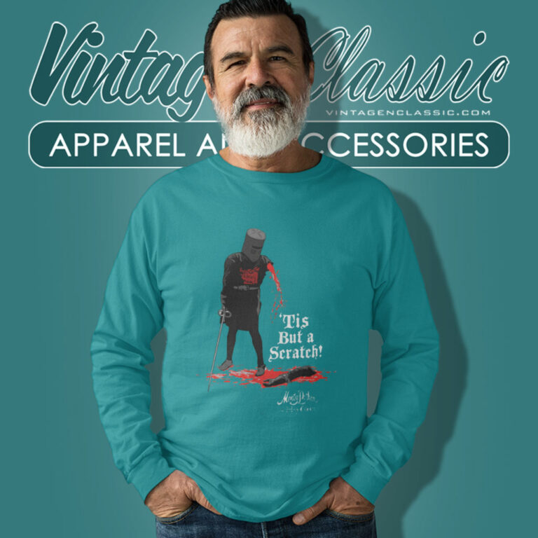 Monty Python Shirt Tis But A Scratch Long Sleeve Tee Monty Python Shirt Tis But A Scratch Long Sleeve Tee