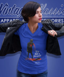 Monty Python Shirt Tis But A Scratch V Neck TShirt