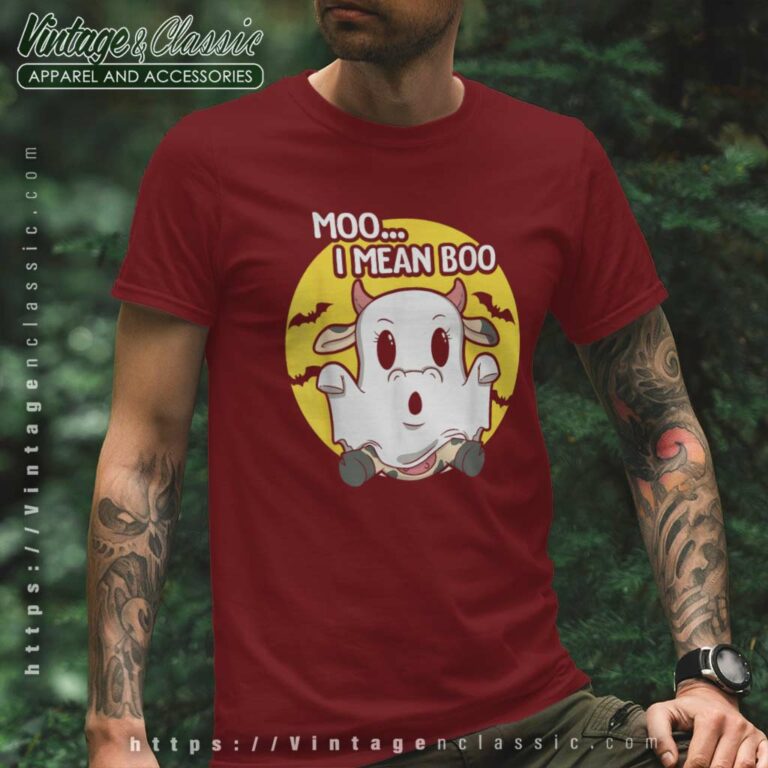 Moo Boo Sayings Humor Cow Ghost Moo I Mean Boo Halloween T Shirt Moo Boo Sayings Humor Cow Ghost Moo I Mean Boo Halloween T Shirt