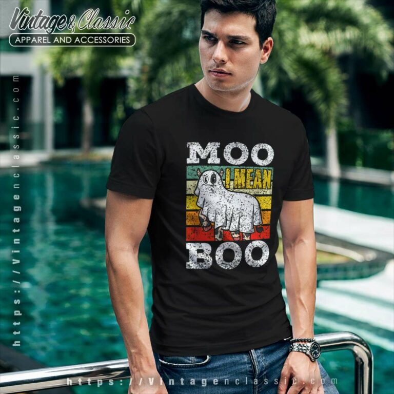 Moo I Mean Boo Ghost Cows Cow Halloween T Shirt Moo I Mean Boo Ghost Cows Cow Halloween T Shirt