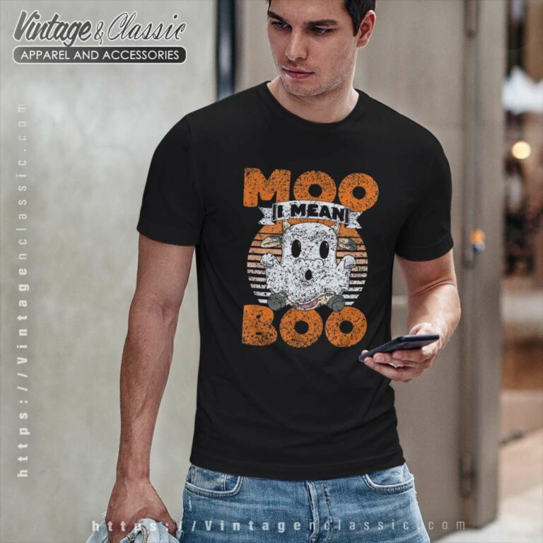 Moo I Mean Boo Ghost Cows Shirt Cow Halloween T Shirt Moo I Mean Boo Ghost Cows Shirt Cow Halloween T Shirt