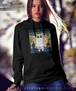 Moo I Mean Boo Halloween Cow Ghost Moo Cow Hoodie