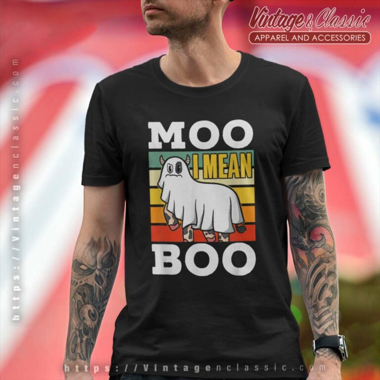 Moo I Mean Boo Shirt Ghost Cows Cow Halloween T Shirt Moo I Mean Boo Shirt Ghost Cows Cow Halloween T Shirt