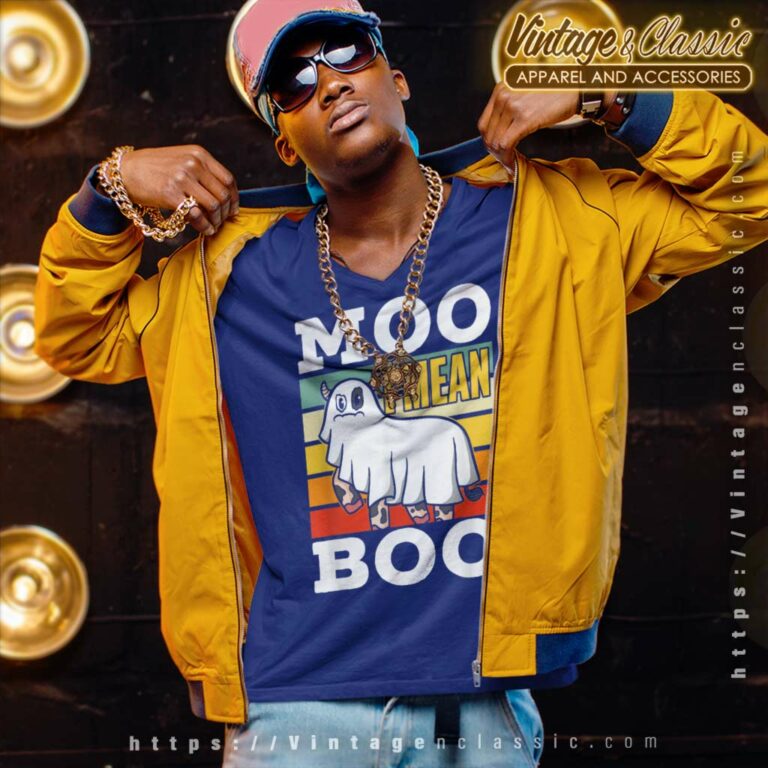 Moo I Mean Boo Shirt Ghost Cows Cow Halloween V Neck TShirt Moo I Mean Boo Shirt Ghost Cows Cow Halloween V Neck TShirt