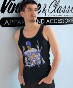 Mookie Betts Los Angeles Dodgers Tank Top Racerback