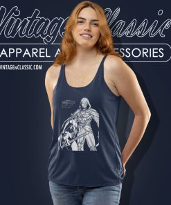 Moon Knight Duo Line Art Poster Shirt 4 Moon Knight Duo Line Art Poster Tank Top Racerback