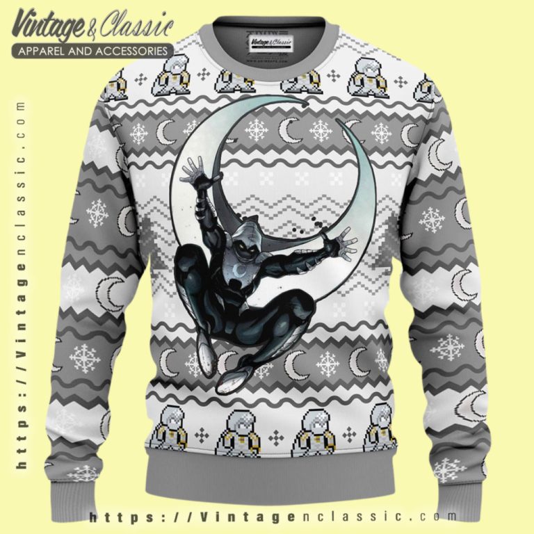 Moon Knight Marc Spector Ugly Christmas Sweater Ugly Christmas Sweater Moon Knight Marc Spector Ugly Christmas Sweater Ugly Christmas Sweater