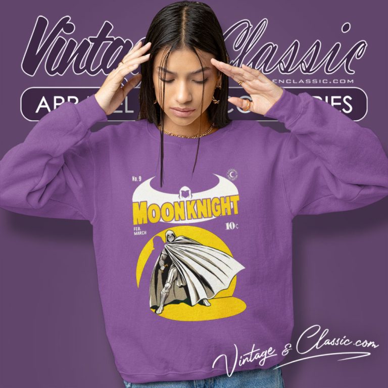 Moon Knight Retro Inspired Sweatshirt Moon Knight Retro Inspired Sweatshirt