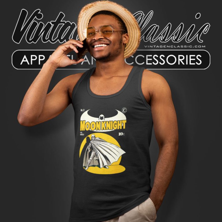 Moon Knight Retro Inspired Tank Top Racerback Moon Knight Retro Inspired Tank Top Racerback