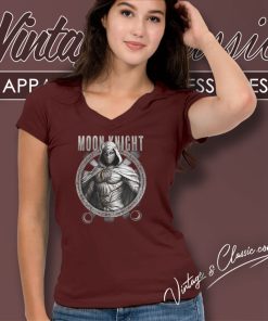Moon Knight Shirt Marvel Universe V Neck TShirt