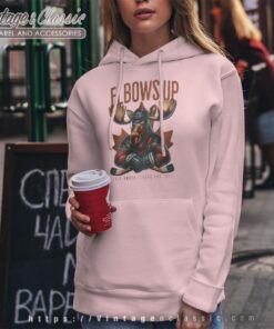 Moose Hockey Tee Elbows Up Canada Shirt Hoodie