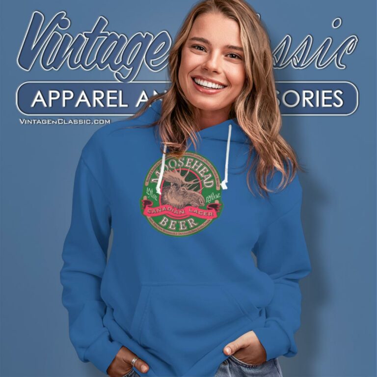 Moosehead Beer Label Canadian Lager Hoodie Moosehead Beer Label Canadian Lager Hoodie