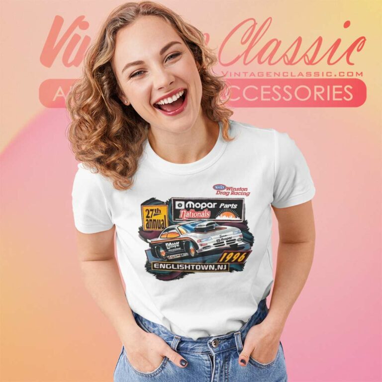 Mopar Nhra Winston Drag Racing Women TShirt Mopar Nhra Winston Drag Racing Women TShirt