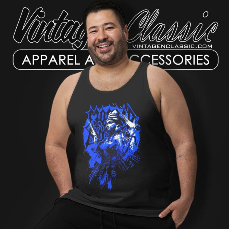 Morbid Angel Blue Inanna Tank Top Racerback Morbid Angel Blue Inanna Tank Top Racerback