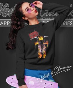 Morbid Angel Flaming Goat Shirt 4 Morbid Angel Flaming Goat Sweatshirt