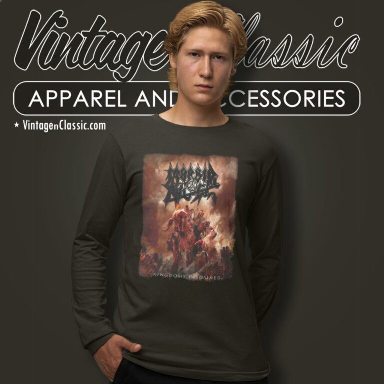 Morbid Angel Kingdoms Disdained Long Sleeve Tee Morbid Angel Kingdoms Disdained Long Sleeve Tee