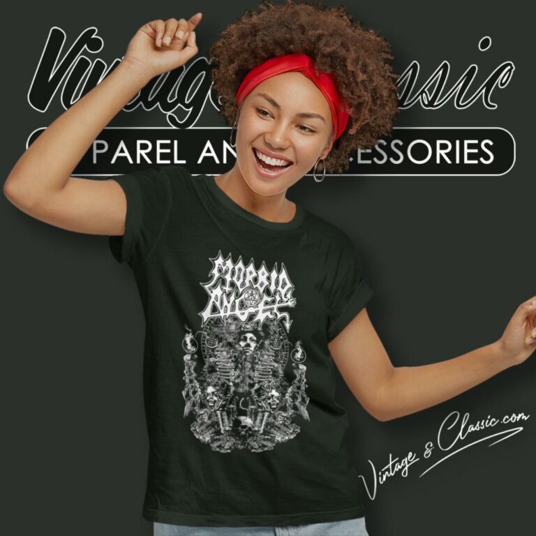 Morbid Angel Pillars Crumbling Women T Shirt Morbid Angel Pillars Crumbling Women T Shirt