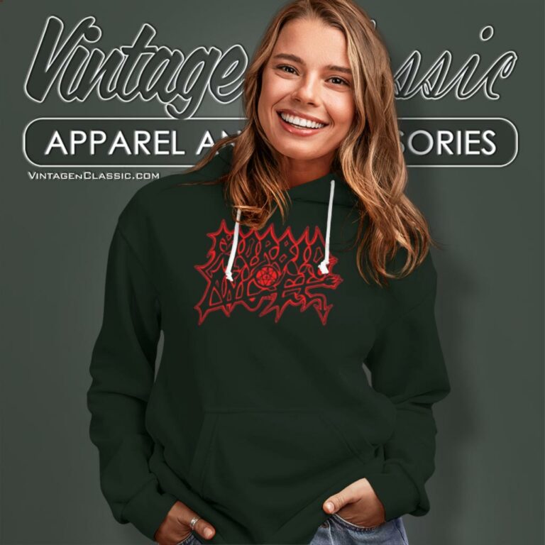 Morbid Angel Red Logo Hoodie Morbid Angel Red Logo Hoodie