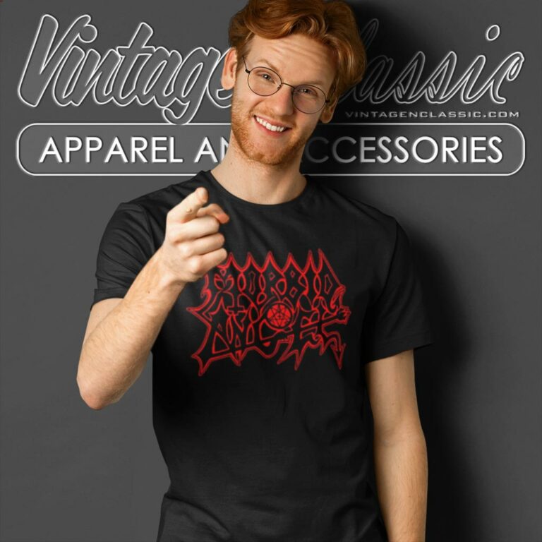 Morbid Angel Red Logo T Shirt Morbid Angel Red Logo T Shirt