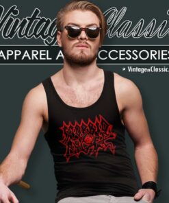 Morbid Angel Red Logo Shirt 5 Morbid Angel Red Logo Tank Top Racerback