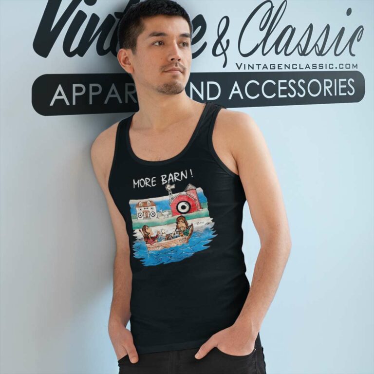 More Barn Neil Young Music Tank Top Racerback More Barn Neil Young Music Tank Top Racerback