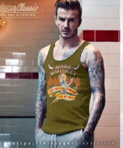 More Whiskey And Fresh Horses Tank Top Racerback