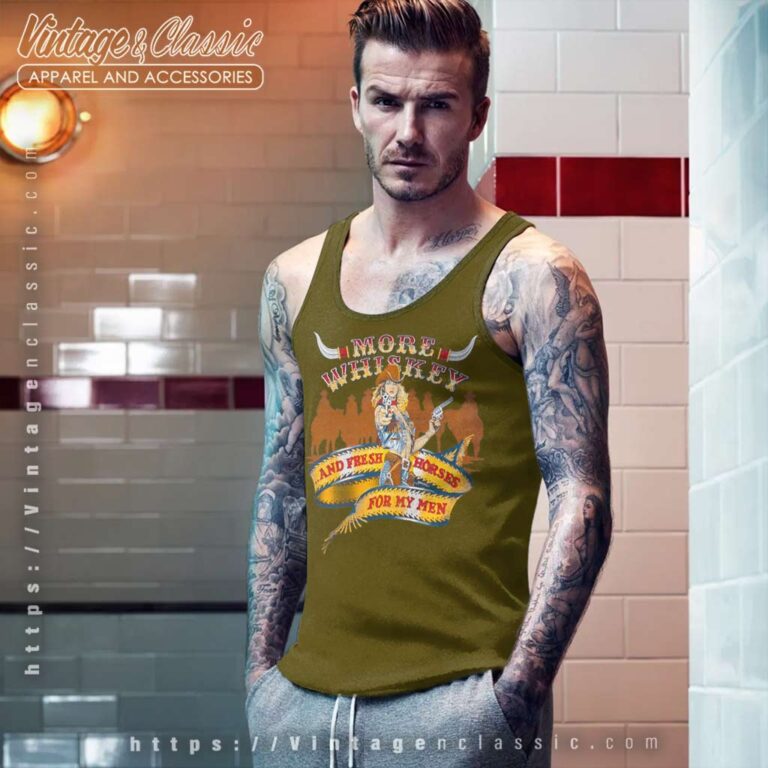 More Whiskey And Fresh Horses Tank Top Racerback More Whiskey And Fresh Horses Tank Top Racerback
