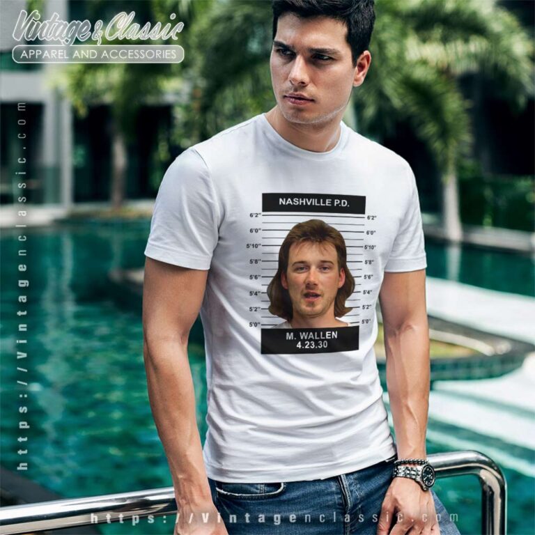Morgan Wallen Mugshot Country Music T Shirt Morgan Wallen Mugshot Country Music T Shirt