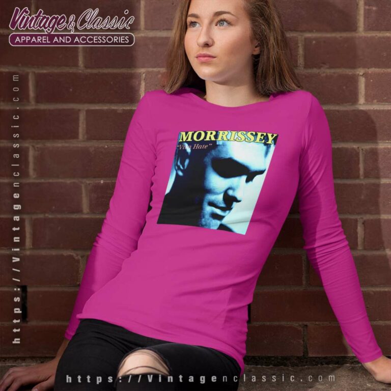 Morrissey Viva Hate The Smiths Long Sleeve Tee Morrissey Viva Hate The Smiths Long Sleeve Tee