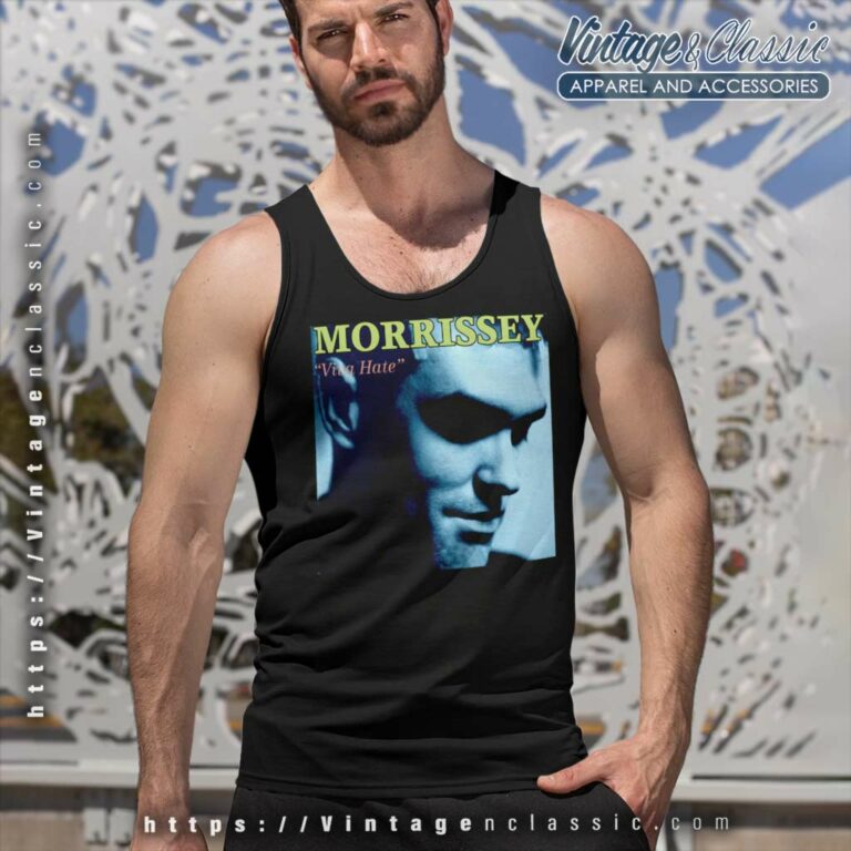 Morrissey Viva Hate The Smiths Tank Top Racerback Morrissey Viva Hate The Smiths Tank Top Racerback