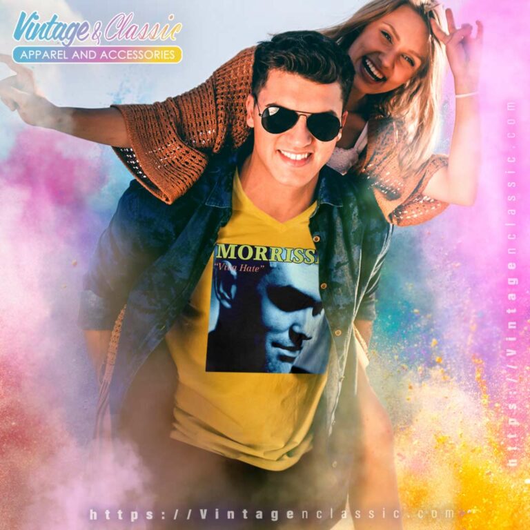 Morrissey Viva Hate The Smiths V Neck TShirt Morrissey Viva Hate The Smiths V Neck TShirt