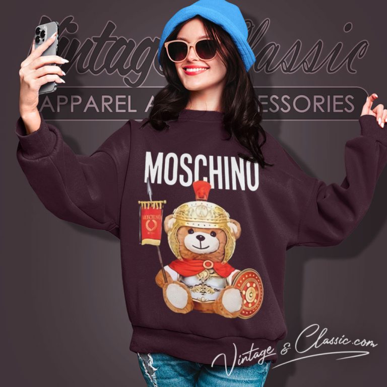 Moschino Couture Roman Teddy Sweatshirt Moschino Couture Roman Teddy Sweatshirt