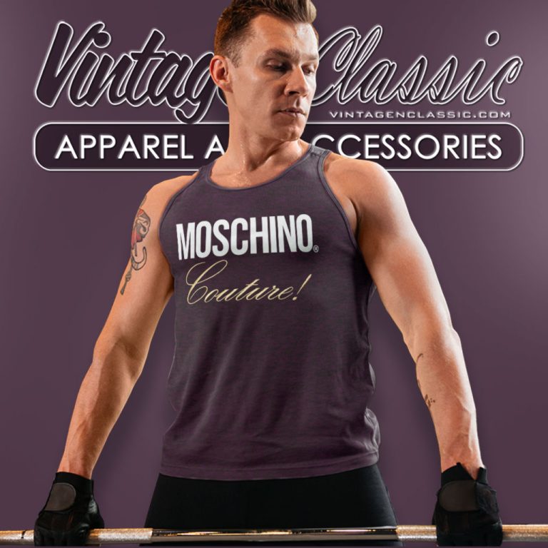 Moschino Couture Tank Top Racerback Moschino Couture Tank Top Racerback