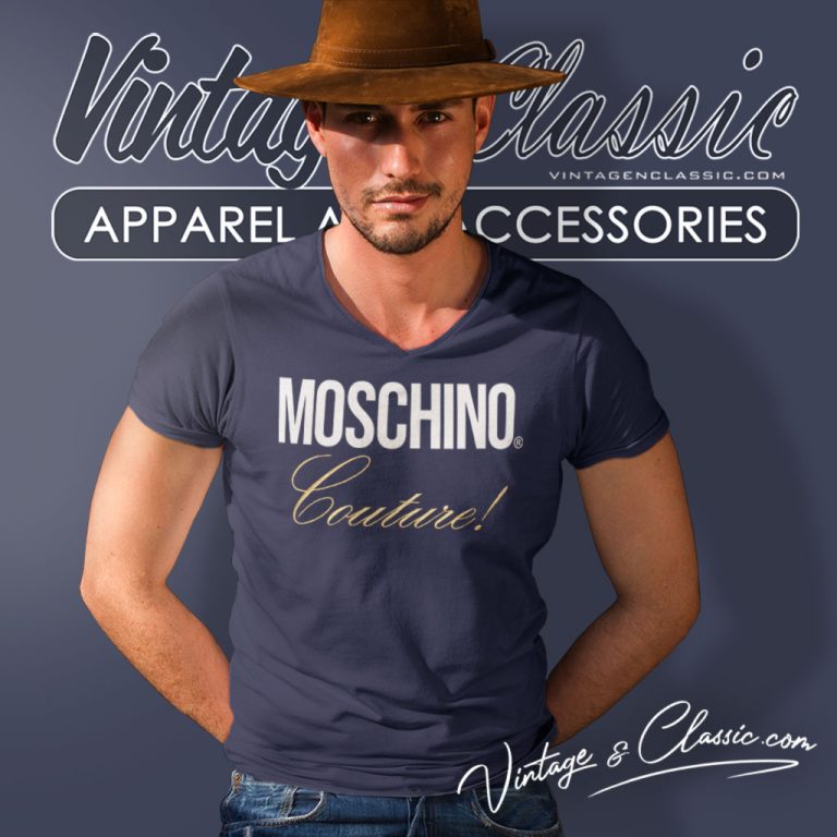 Moschino Couture V Neck TShirt Moschino Couture V Neck TShirt