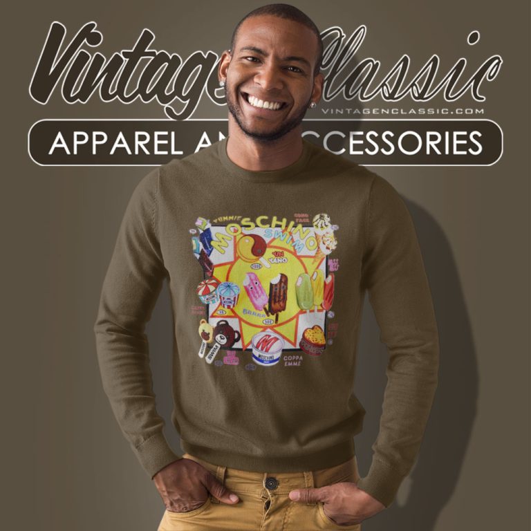 Moschino Cream Sweatshirt Moschino Cream Sweatshirt