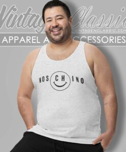 Moschino Smiley Logo Tank Top Racerback