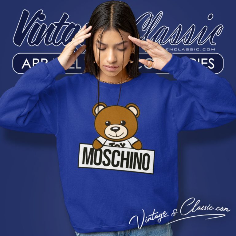 Moschino Teddy Bear Logo Sweatshirt Moschino Teddy Bear Logo Sweatshirt