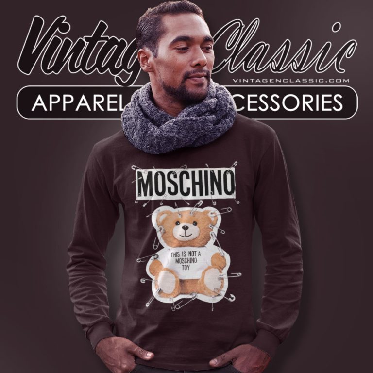 Moschino Teddy Bear Long Sleeve Tee Moschino Teddy Bear Long Sleeve Tee