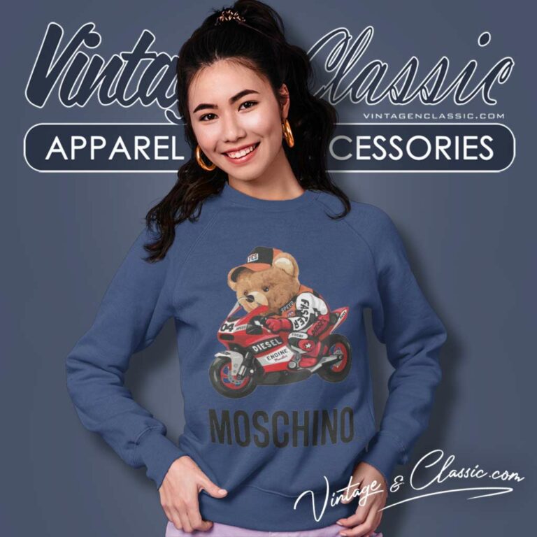 Moschino Teddy Bear Racing Sweatshirt Moschino Teddy Bear Racing Sweatshirt