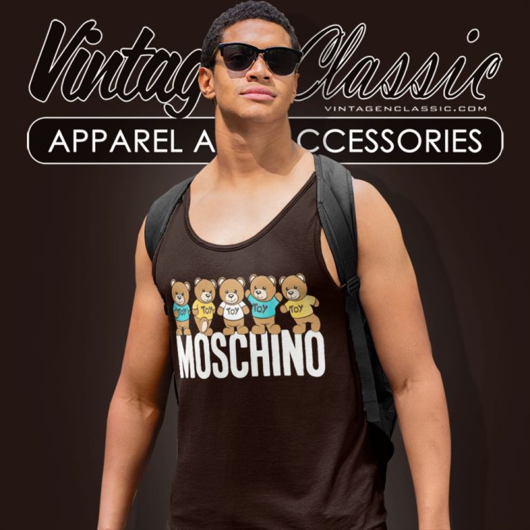 Moschino Toy Tank Top Racerback Moschino Toy Tank Top Racerback