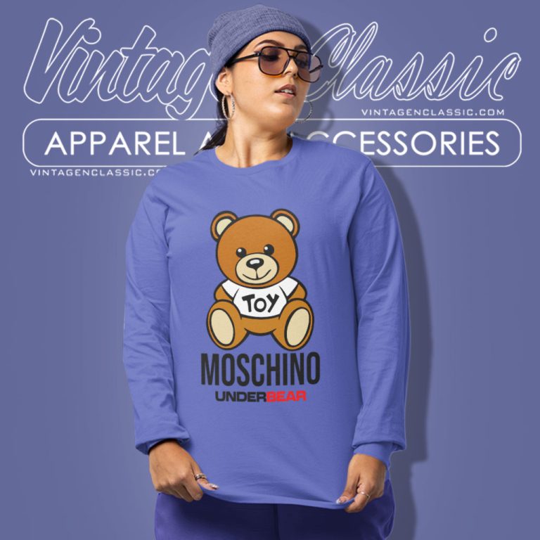 Moschino Toy Underbear Long Sleeve Tee Moschino Toy Underbear Long Sleeve Tee