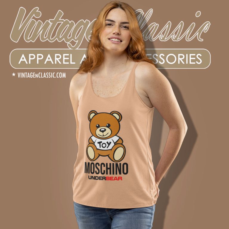 Moschino Toy Underbear Tank Top Racerback Moschino Toy Underbear Tank Top Racerback