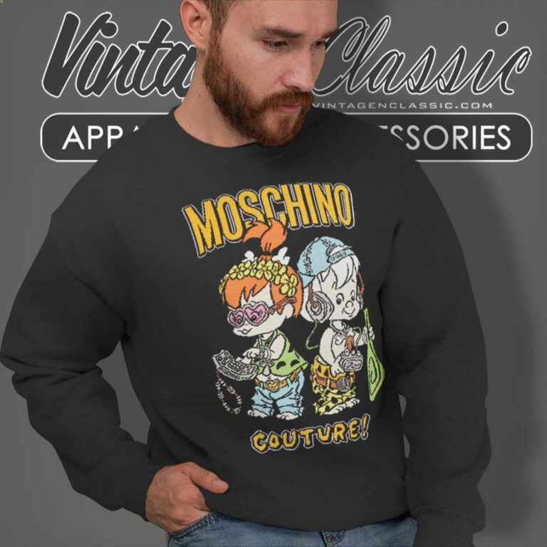 Moschino X The Flintstones Sweatshirt Moschino X The Flintstones Sweatshirt