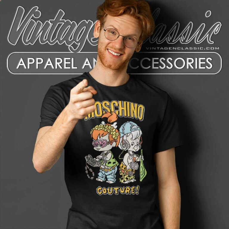 Moschino X The Flintstones T Shirt Moschino X The Flintstones T Shirt