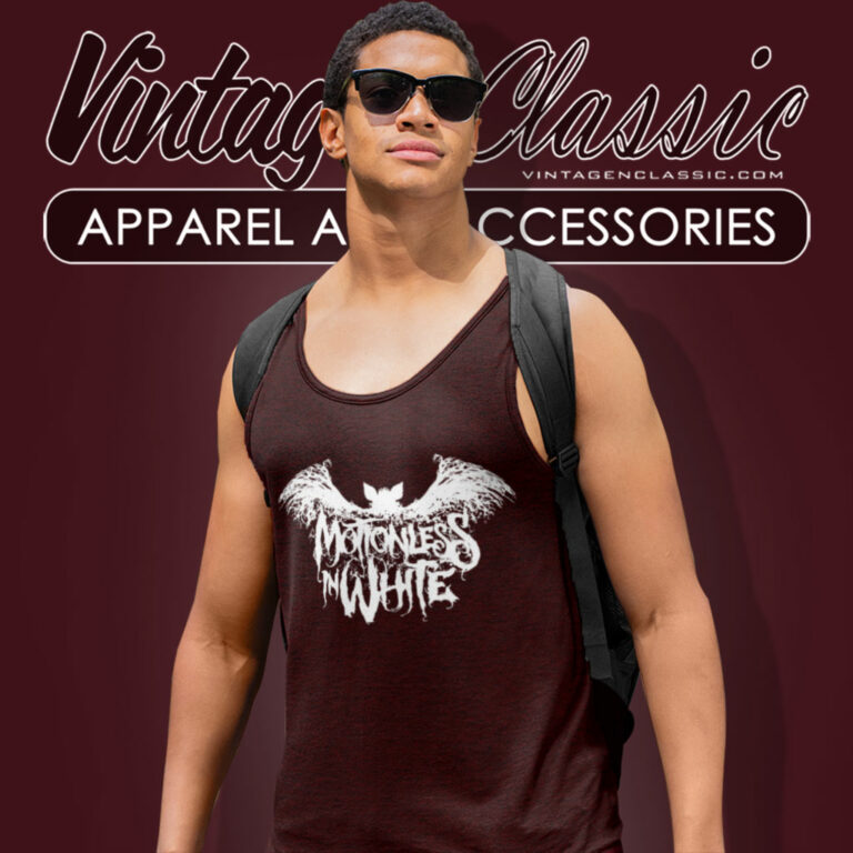 Motionless In White Bat Tank Top Racerback Motionless In White Bat Tank Top Racerback