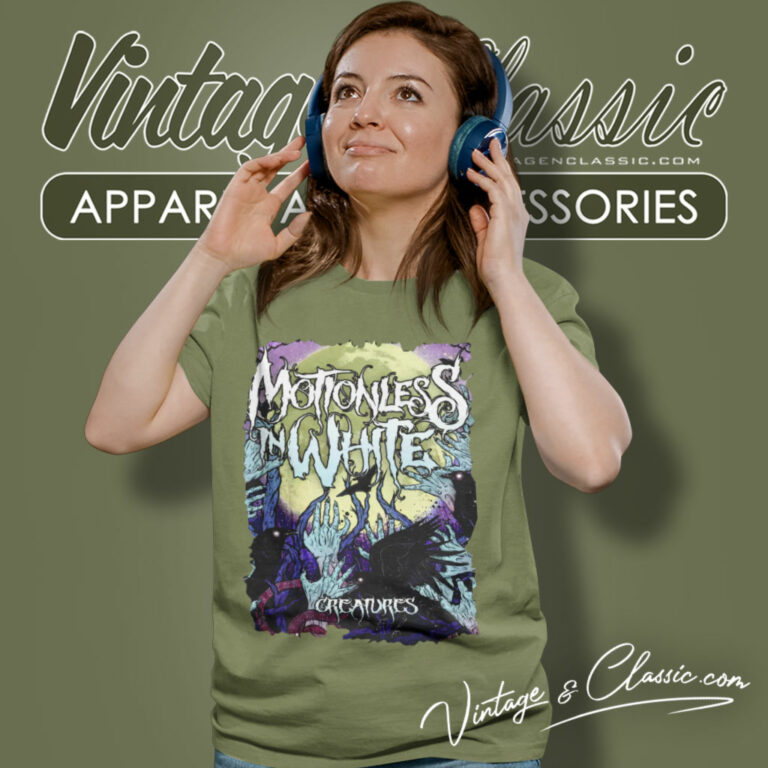 Motionless In White Creatures Women T Shirt Motionless In White Creatures Women T Shirt