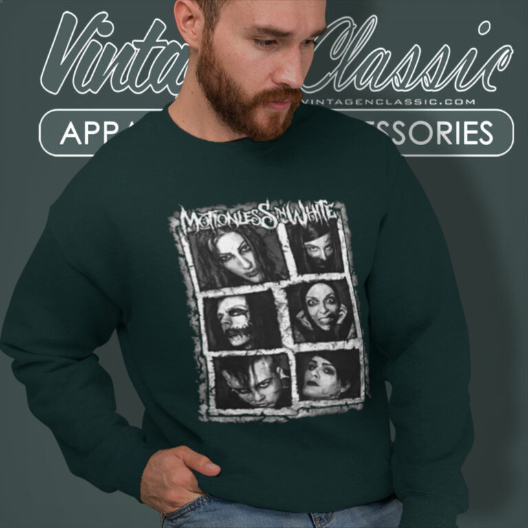 Motionless In White Poster Sweatshirt Motionless In White Poster Sweatshirt
