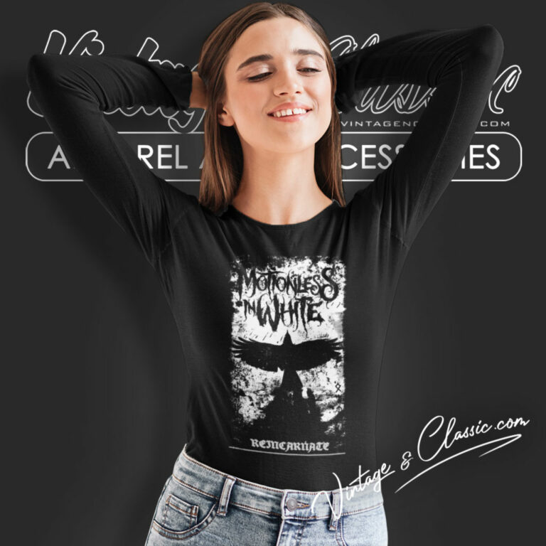 Motionless In White Reincarnate Long Sleeve Tee Motionless In White Reincarnate Long Sleeve Tee