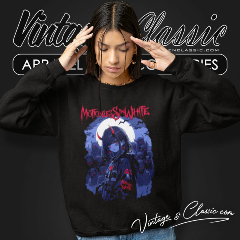 Motionless In White Shirt Become The Night Sweatshirt 1 Motionless In White Shirt Become The Night Sweatshirt 1